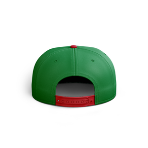 Green/Red Classic Logo Hat