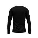 Load image into Gallery viewer, Black Now It&#39;s Real Long Sleeve Tee
