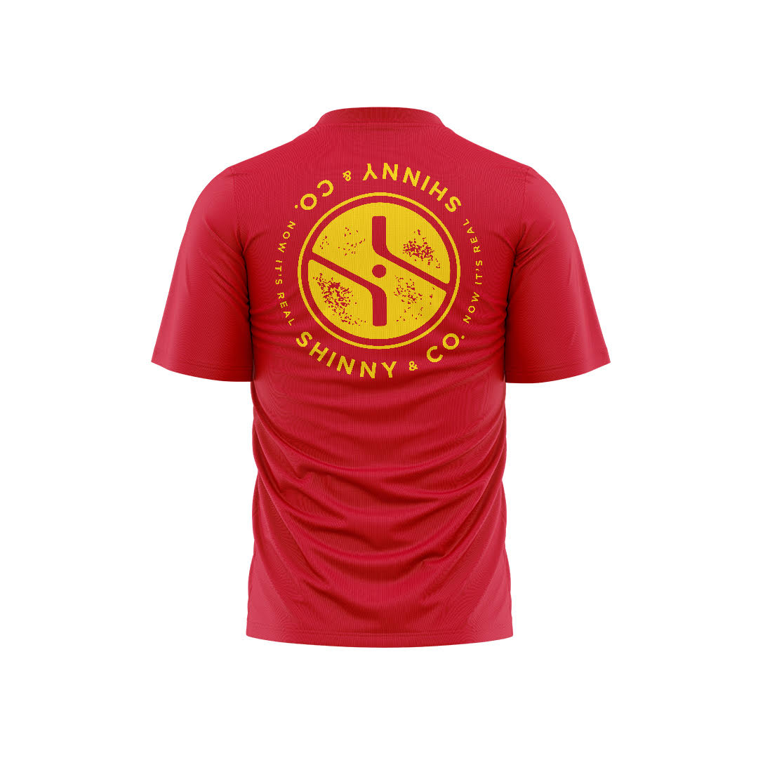 Red Outdoor Hockey Club Tee