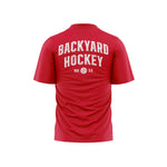 Load image into Gallery viewer, Red Backyard Hockey Tee
