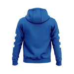 Load image into Gallery viewer, Blue Striped Sleeve Hoodie
